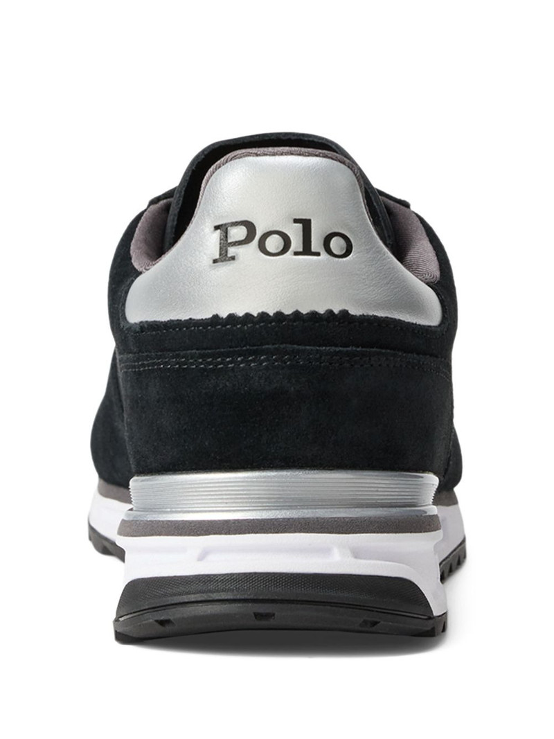 suede panelled sneakers 3