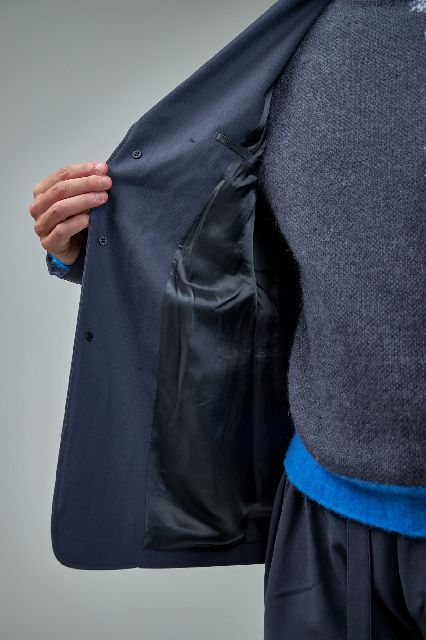 Kiko Kostadinov Gray Solon Blazer Kiko Kostadinov