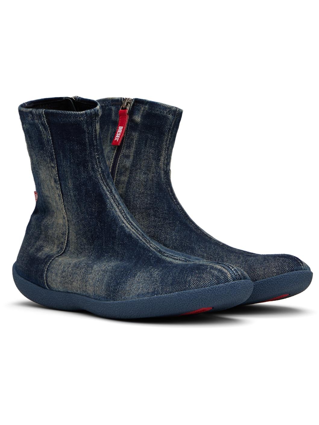 Blue D-Shock Bt Boots - 4