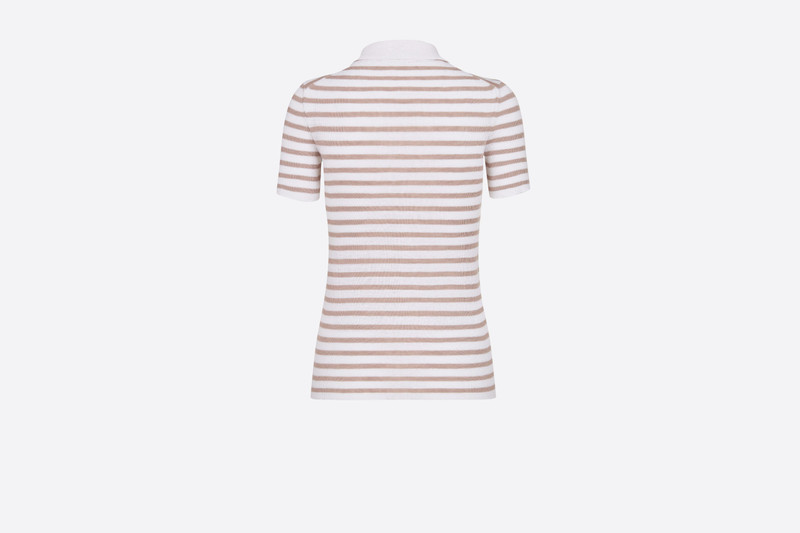 Dior Marinière Short-Sleeved Sweater 2