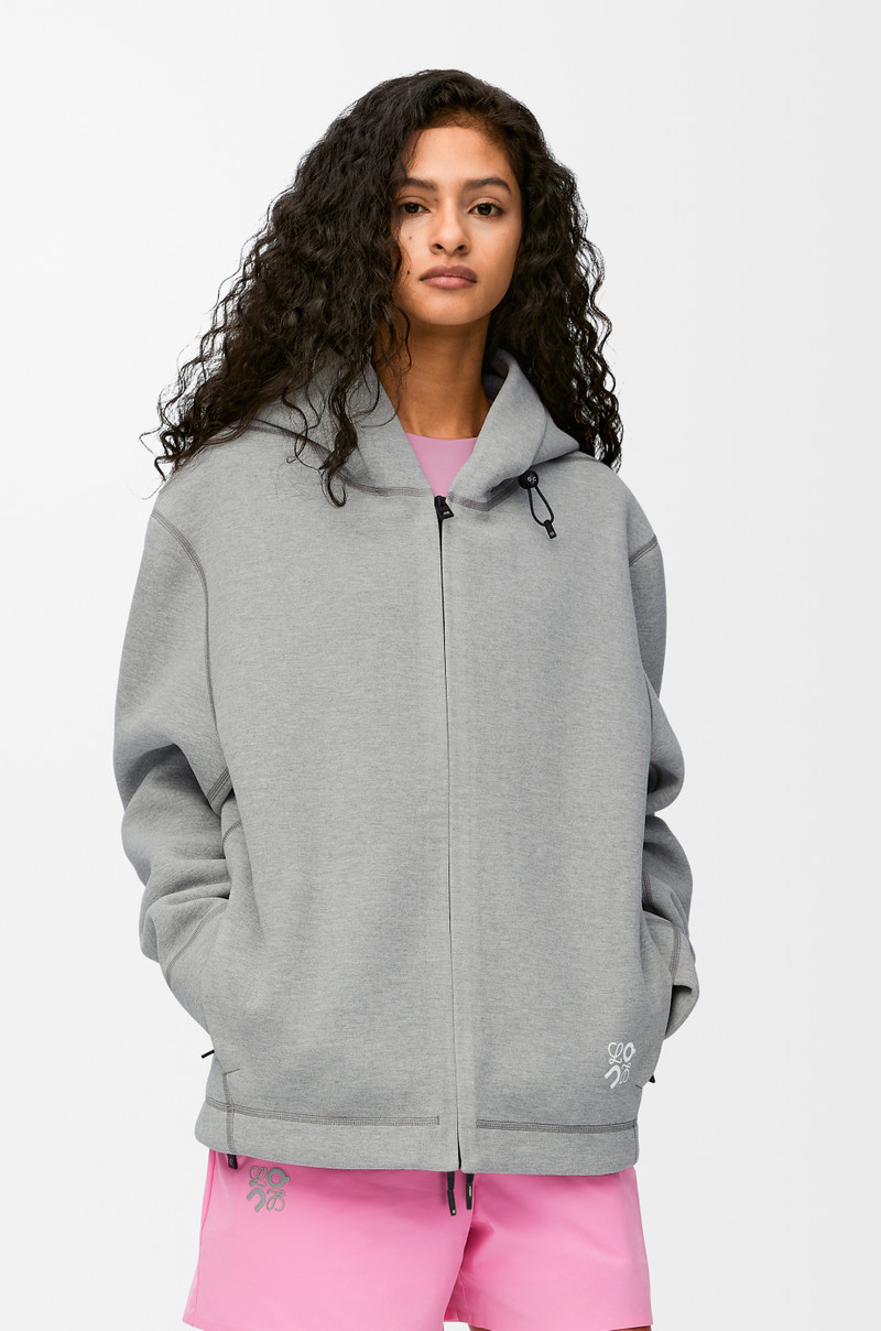 Hoodie in technical jersey 5