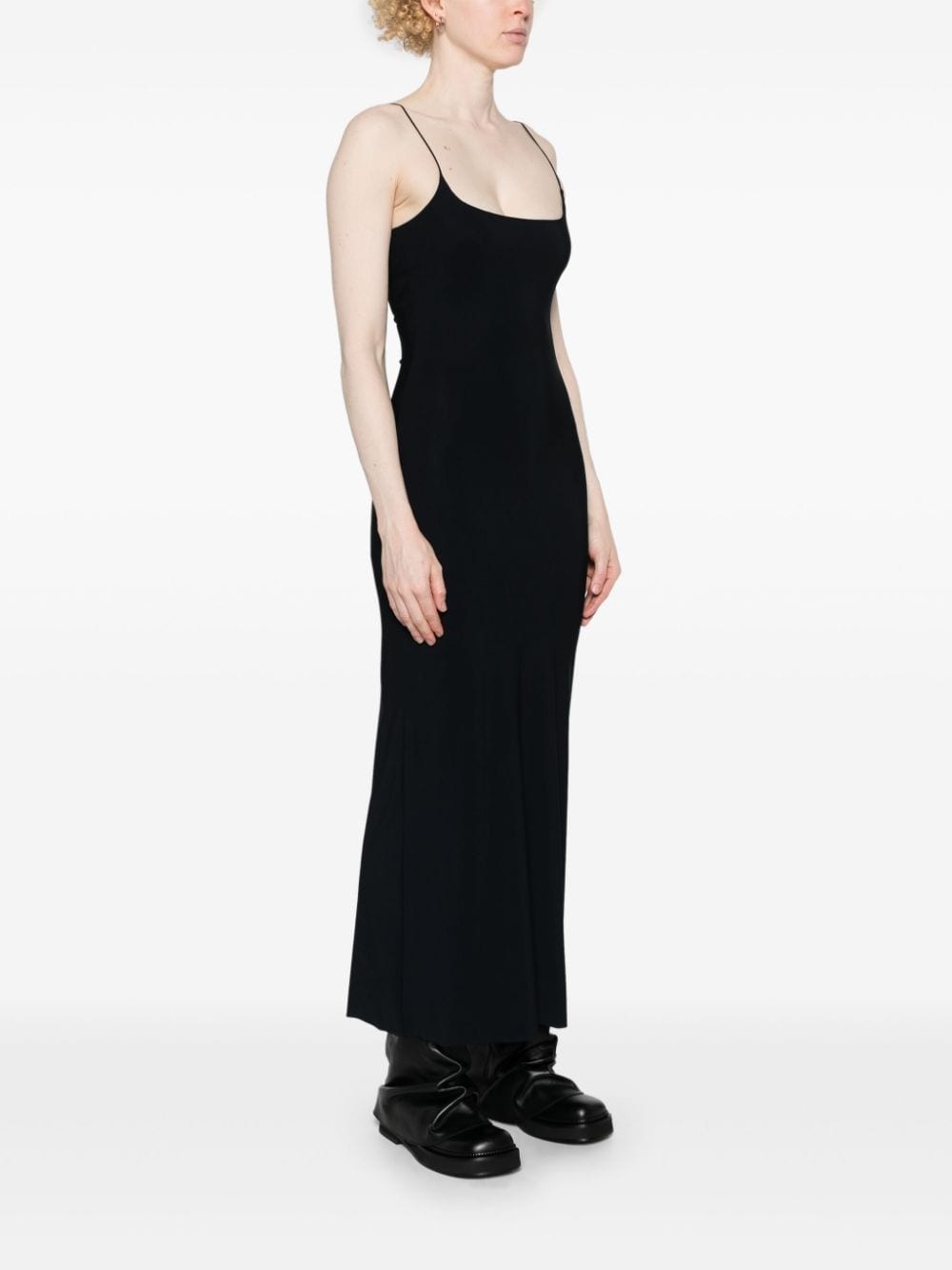 numbers-motif maxi dress - 3