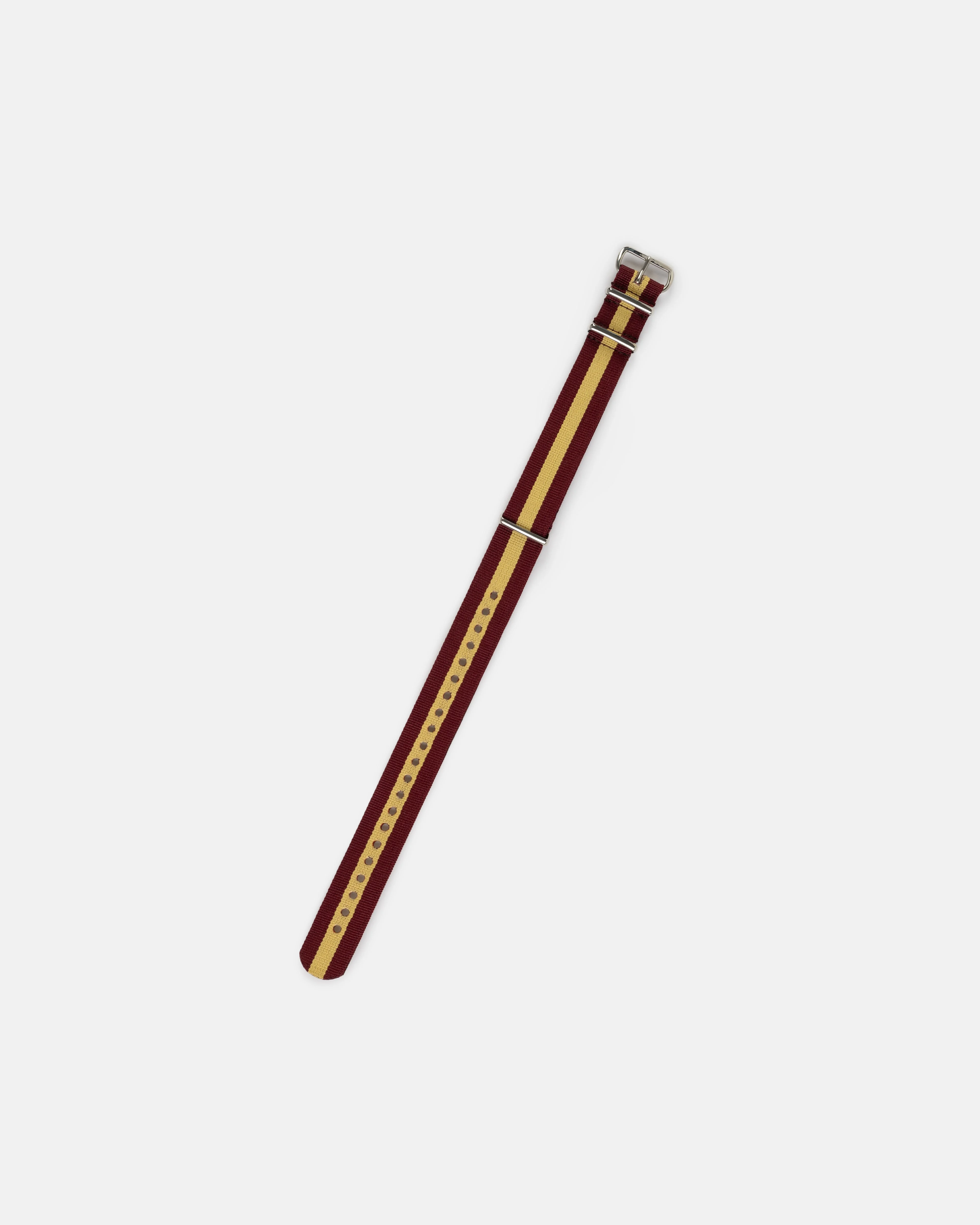 ROYAL REGIMENT OF FUSILIERS STRIPE NYLON WATCH STRAP - 1