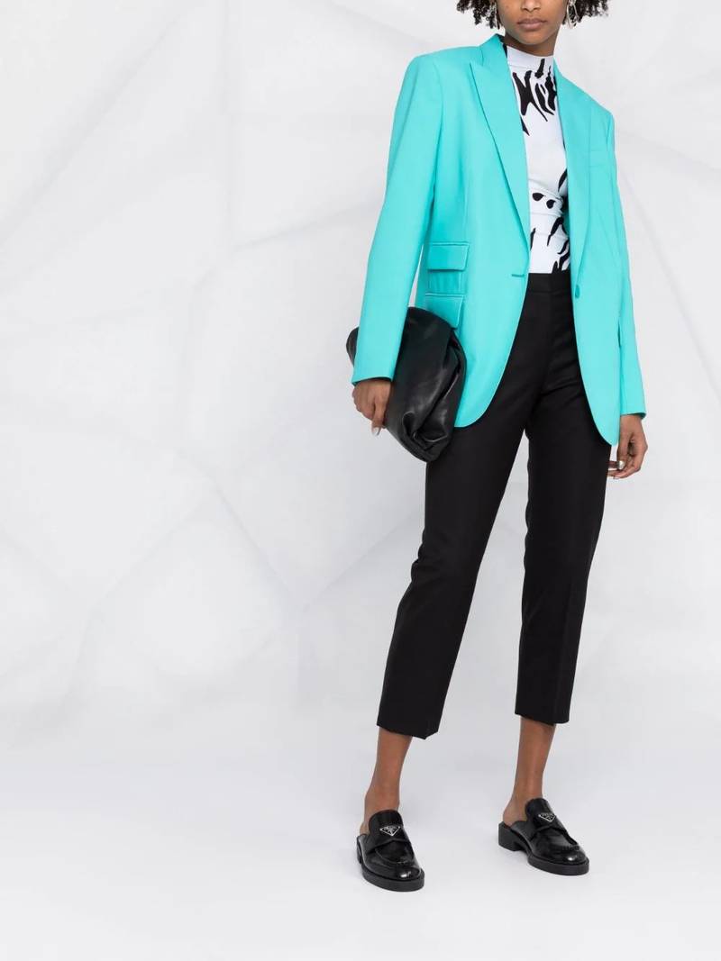 Alexander McQueen cropped tailored trousers outlook