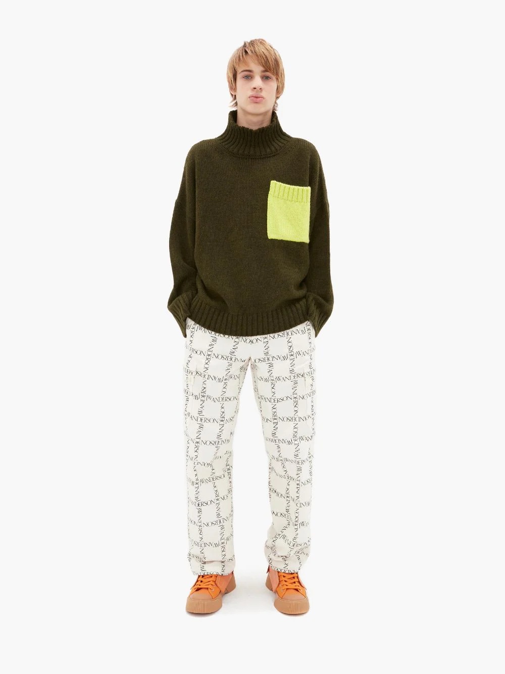 PATCH POCKET TURTLENECK JUMPER - 2