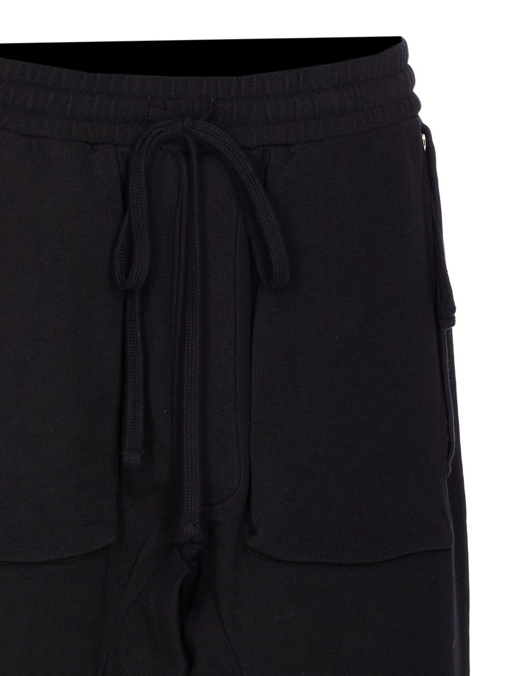 elasticated-waist pocket trousers - 4
