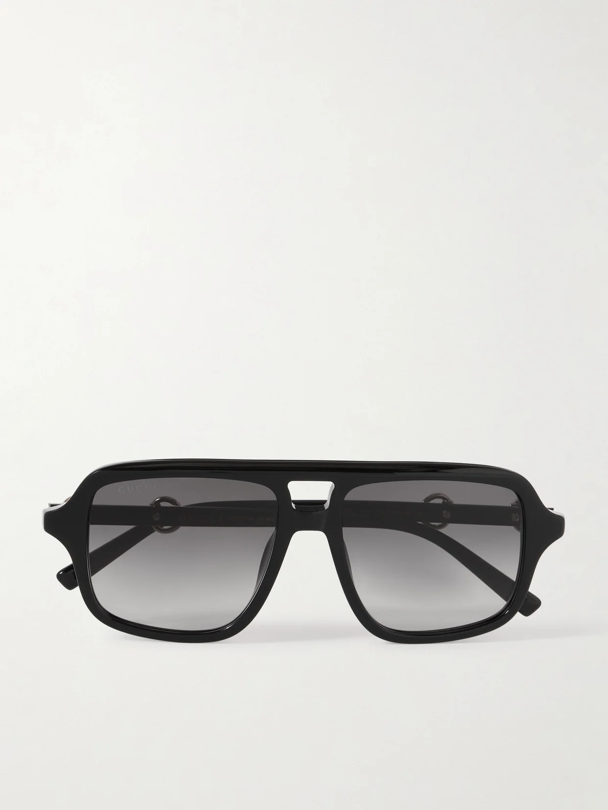Aviator-style Acetate Sunglasses - 1