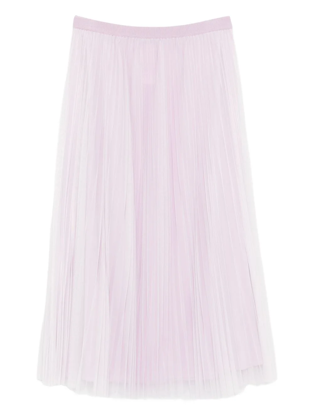 pleated midi skirt - 1