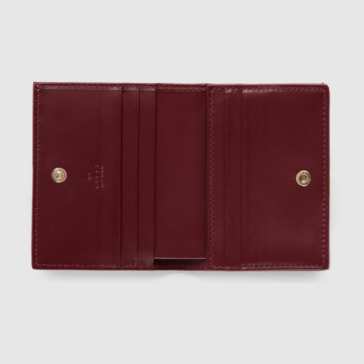 GG mini wallet with dog detail - 2