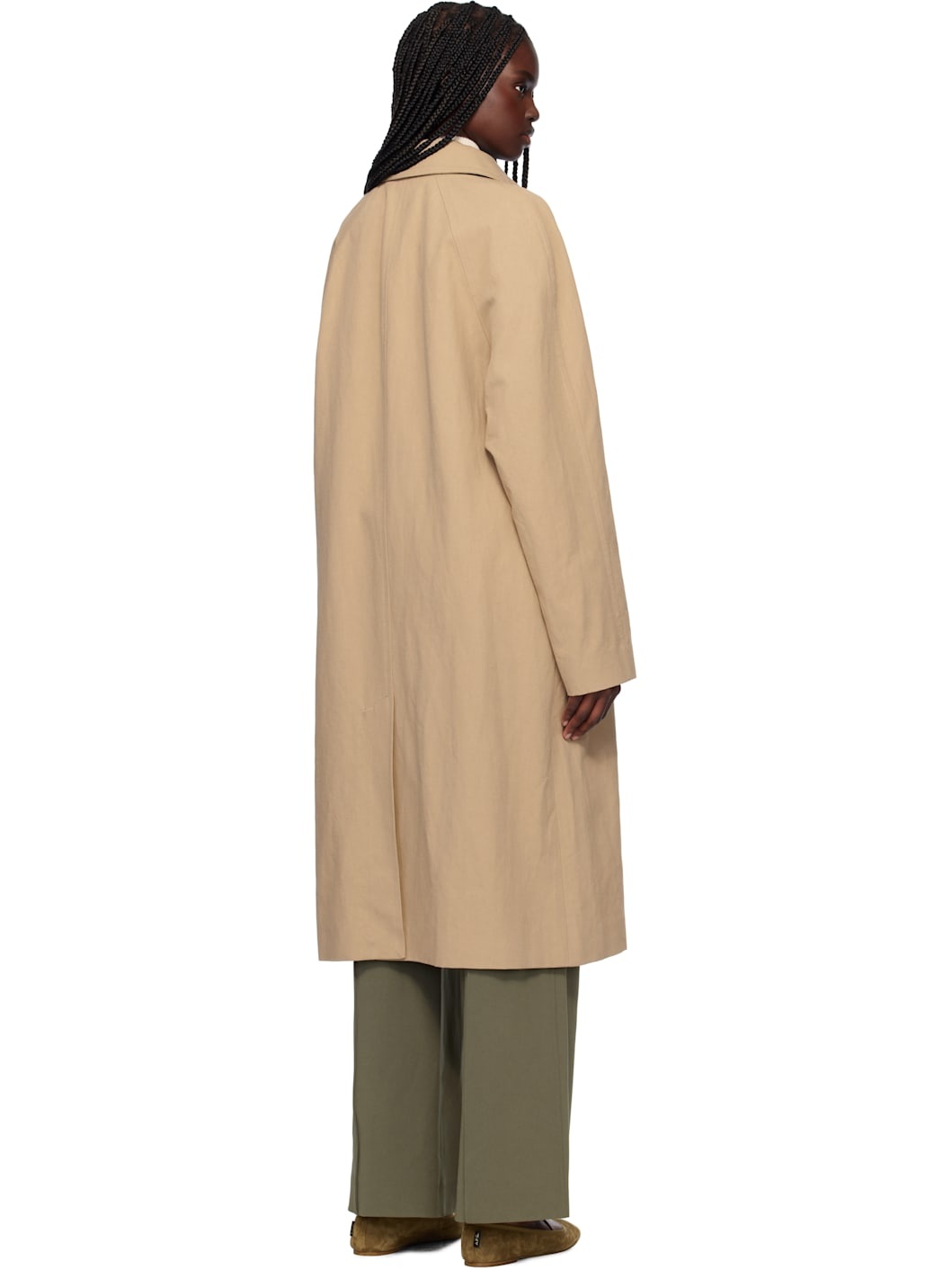 Beige Edouard Trench Coat - 3