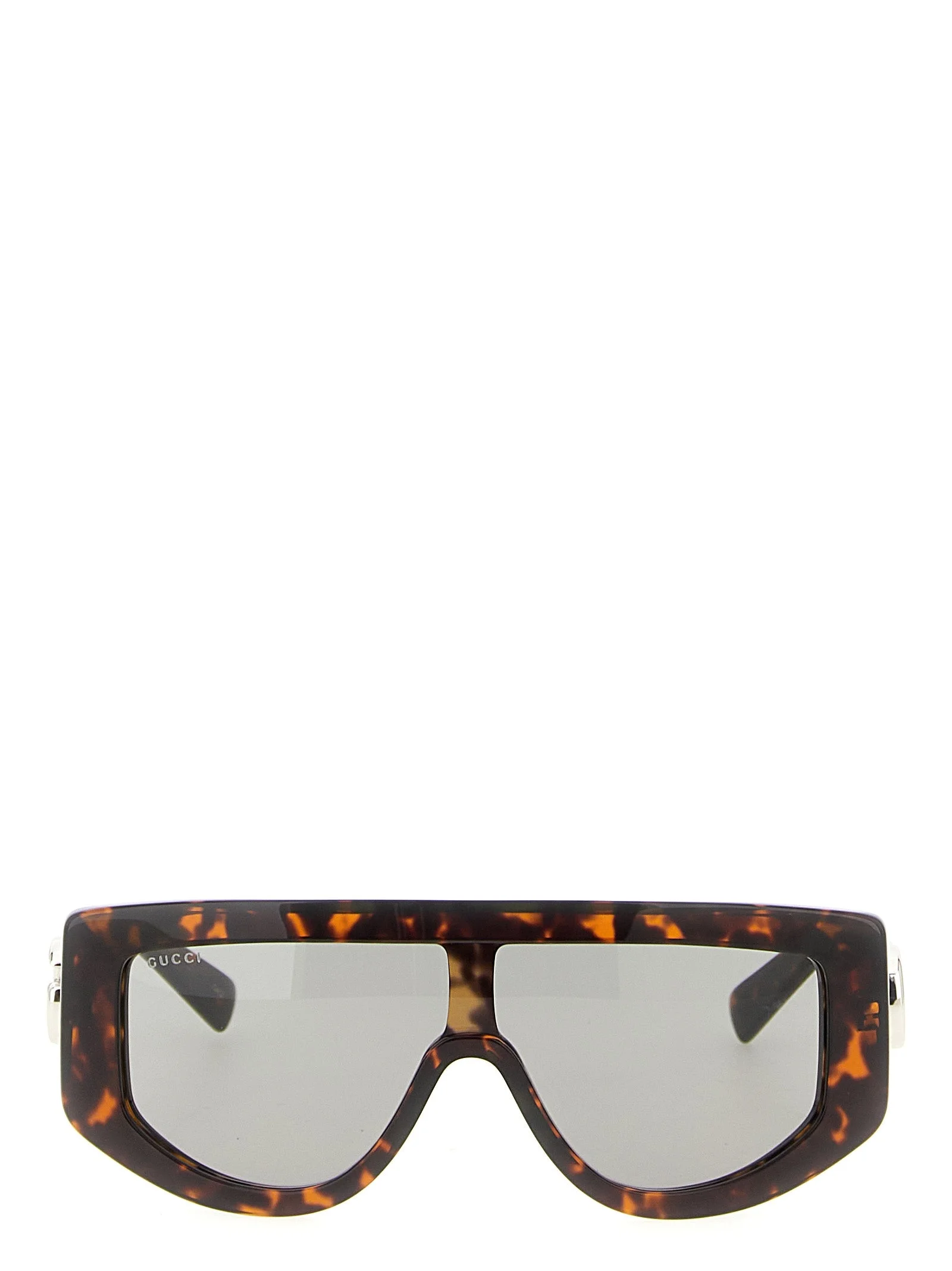 Rectangular Sunglasses Brown - 1