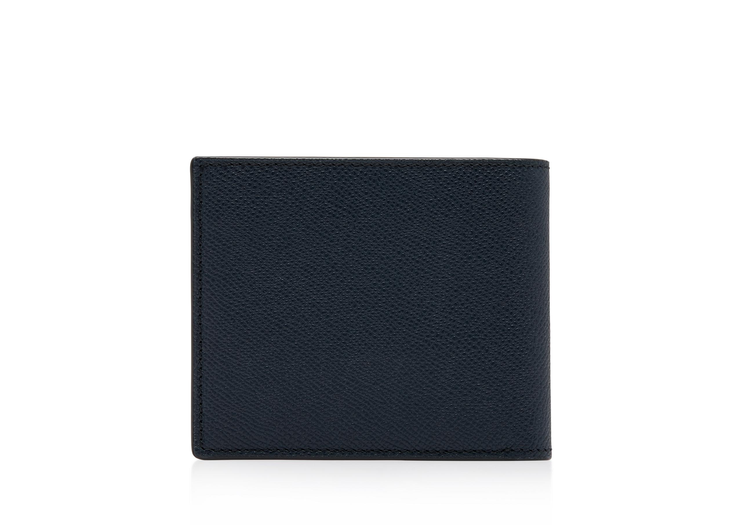 SMALL GRAIN LEATHER BIFOLD WALLET - 3
