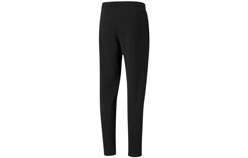 PUMA Men's PUMA Winterized Pants Side Pocket Fleece Lined Stay Warm Knit Sports Pants Black 846550-01 outlook