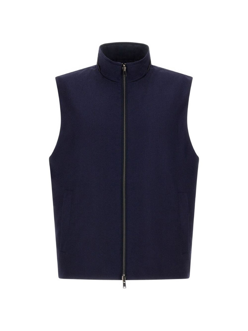 high-neck reversible gilet 1