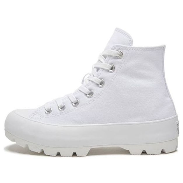 (WMNS) Converse Chuck Taylor All Star High Lugged 'White' 565902C - 1