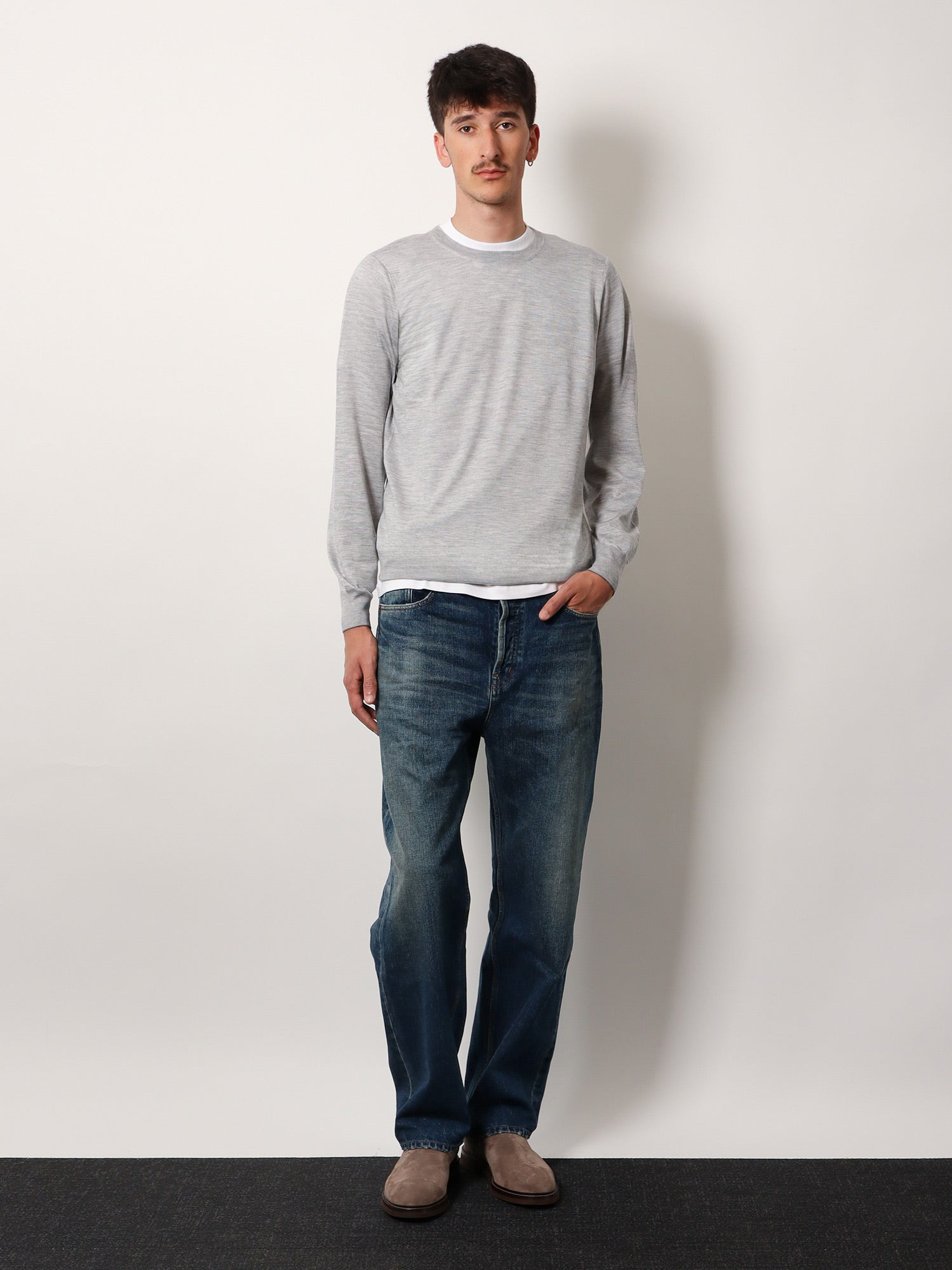 Brunello Cucinelli Men Cashmere And Silk Sweater - 2