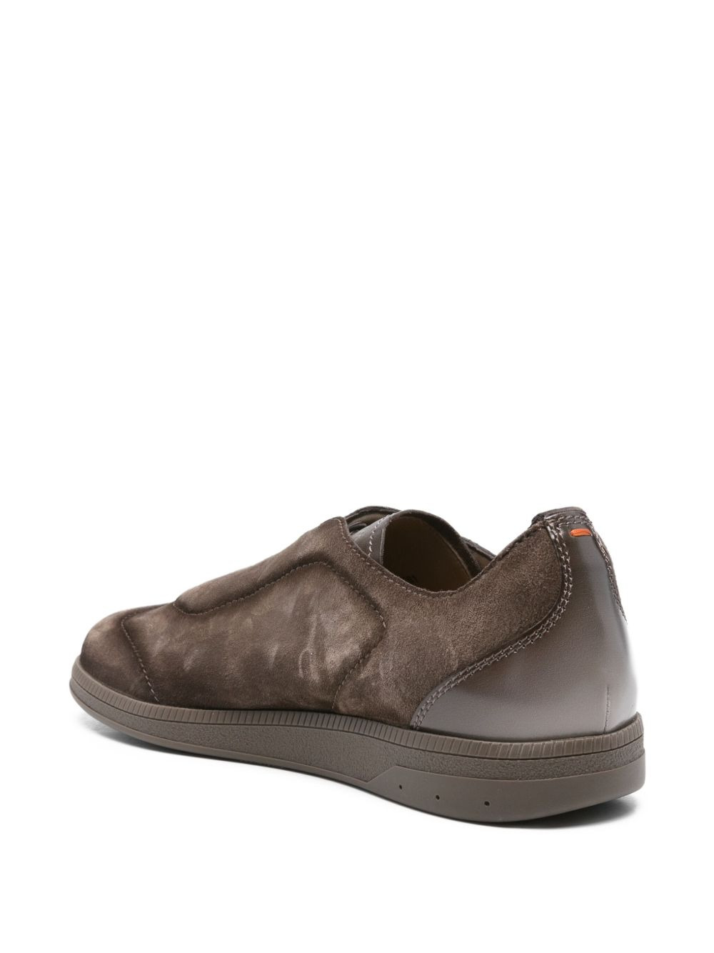 leather slip-on sneakers - 3
