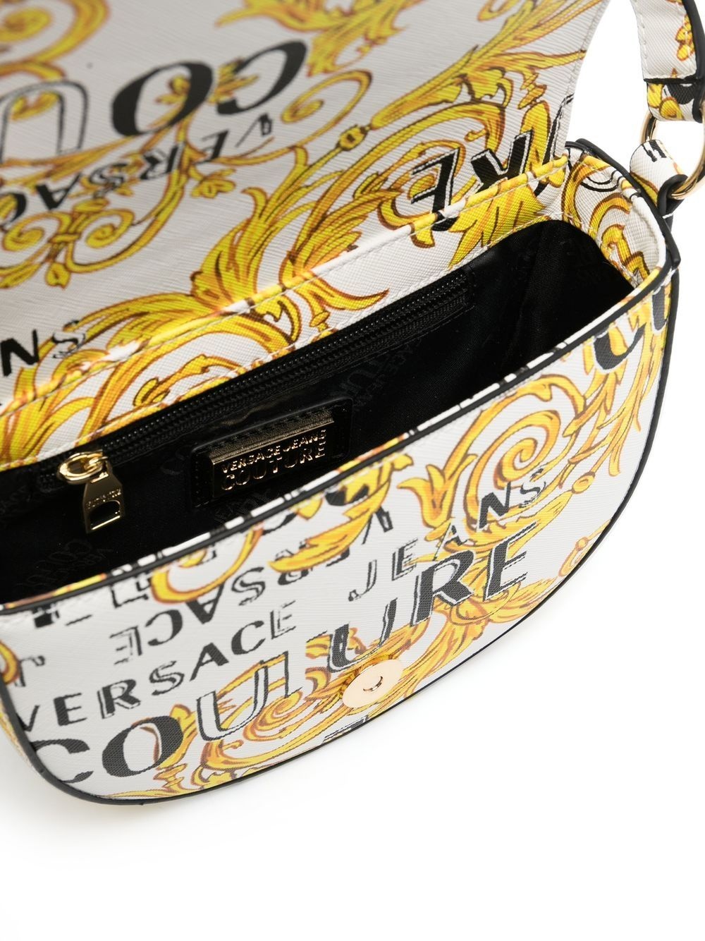 Couture-print shoulder bag - 6