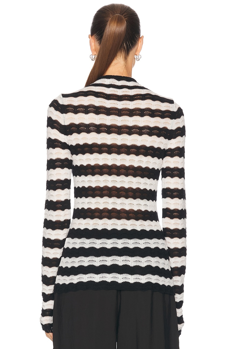 Lace Knit Top - 3