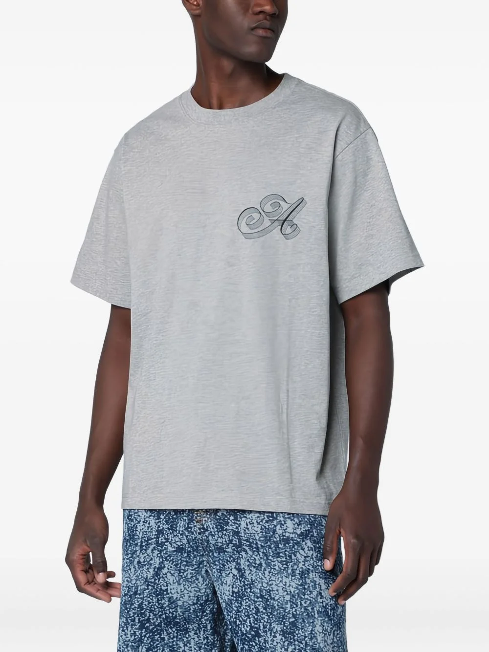 short-sleeve crew-neck T-shirt - 1