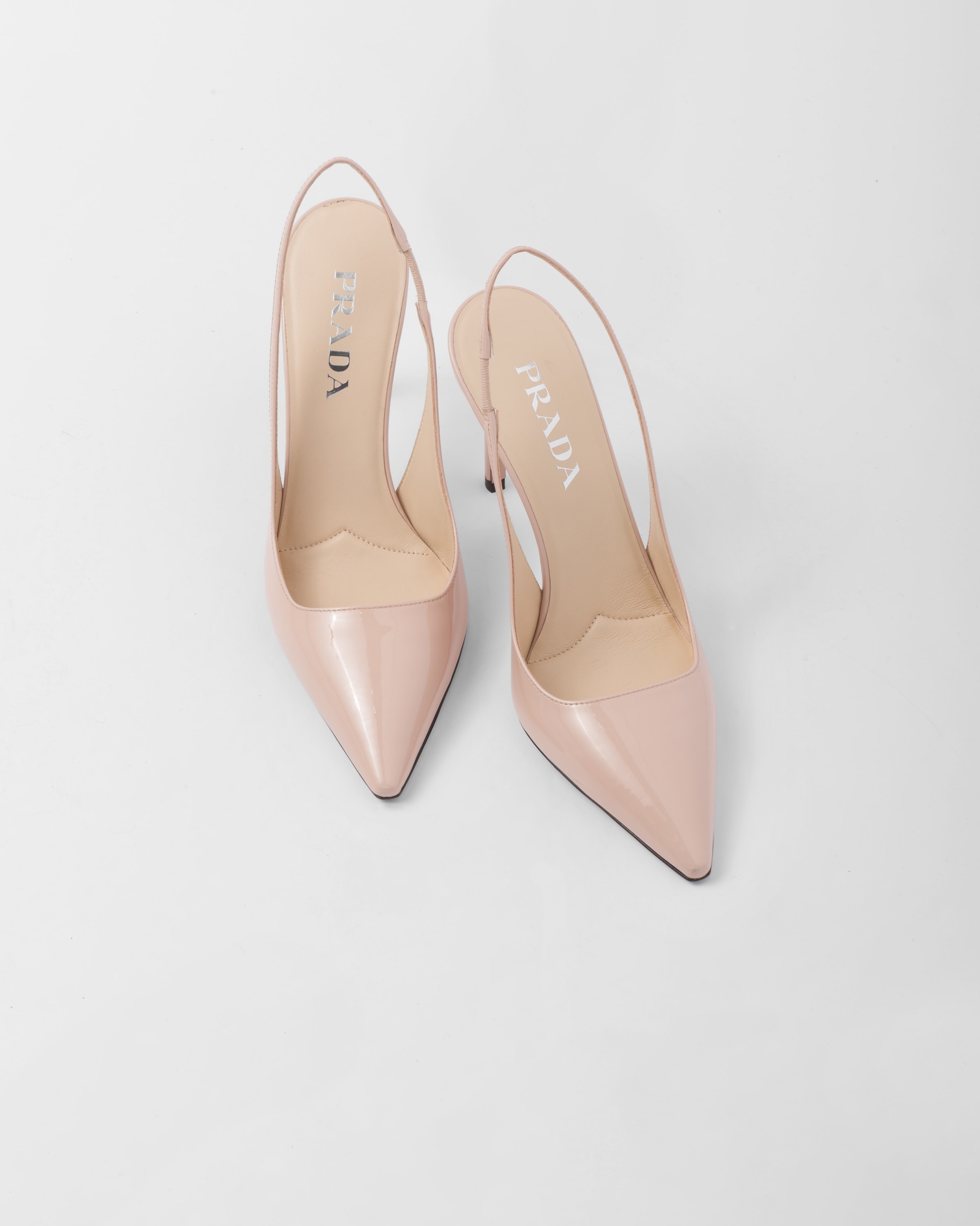 Patent leather slingbacks - 4