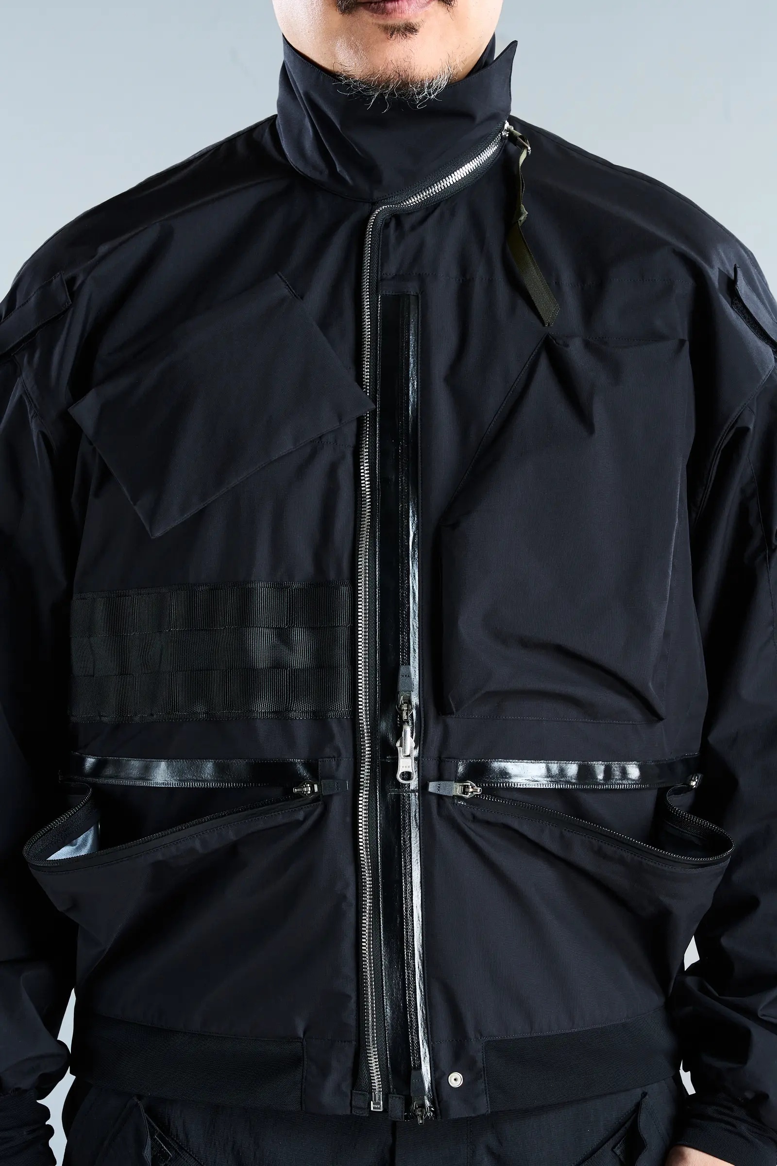 J123TS-WS 3L Windstopper® Tec Sys Interops Jacket Black - 12