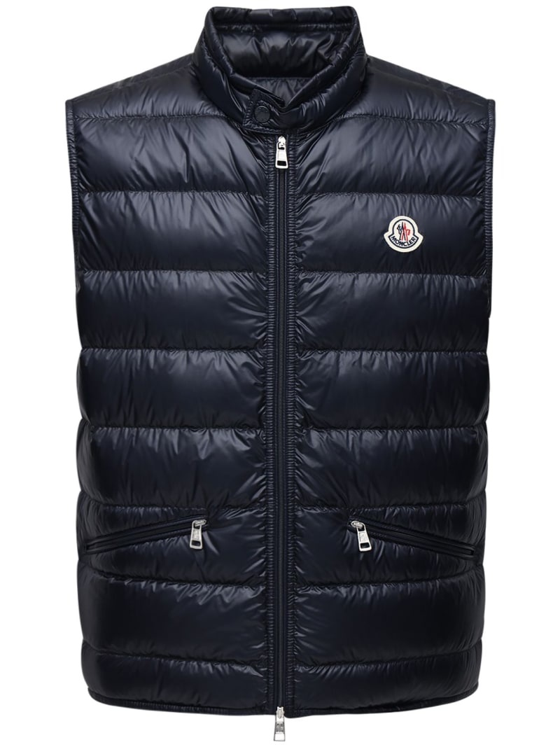 Gui quilted nylon down vest - 1