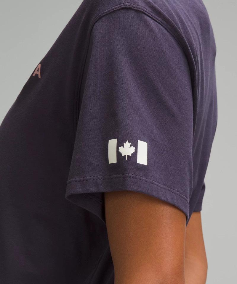 Team Canada Women's Cotton Jersey Graphic T-Shirt *CPC Logo 5