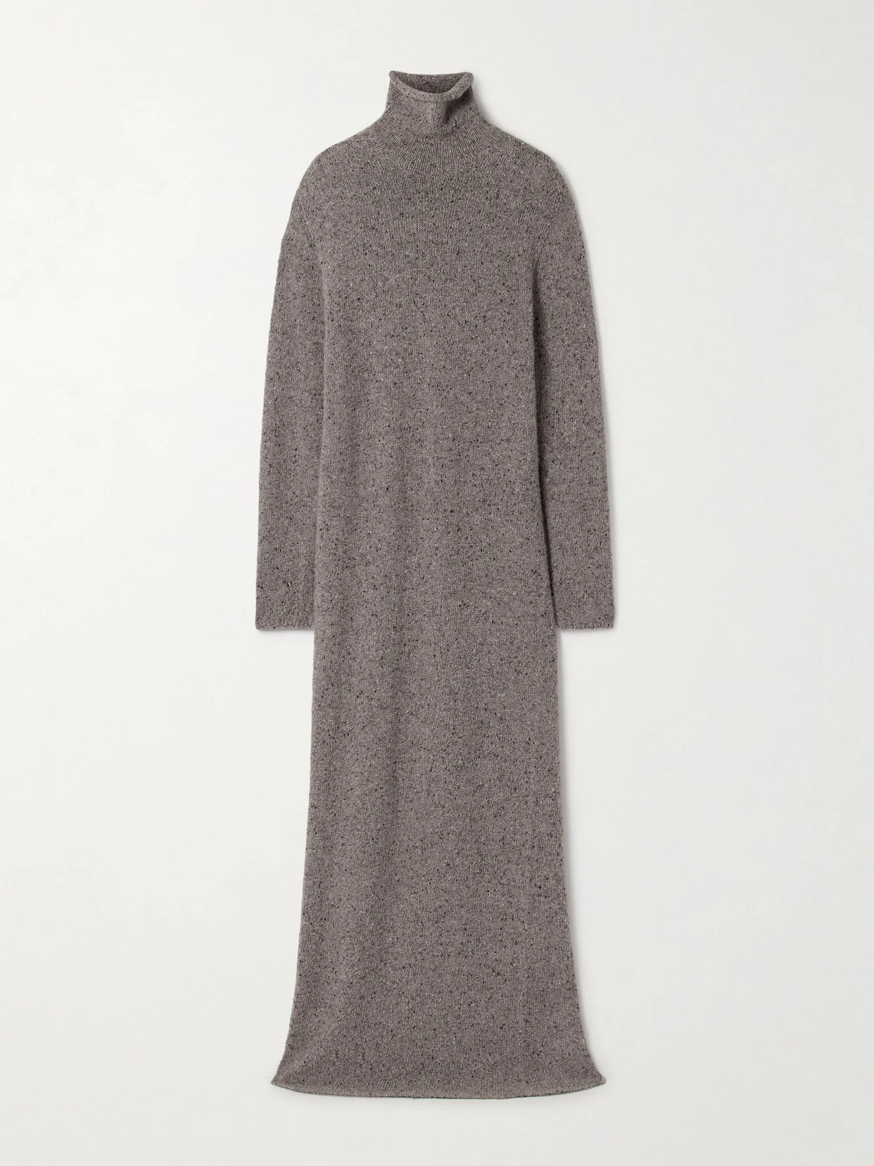 Melani Cashmere Turtleneck Maxi Dress - 1