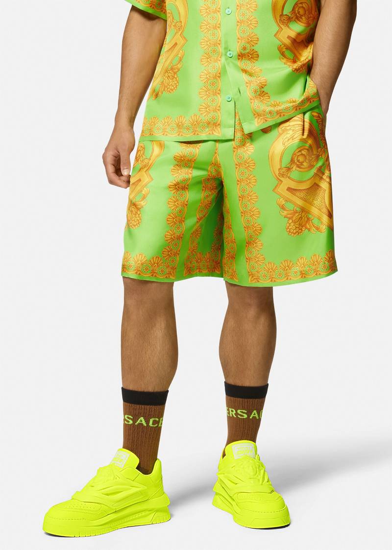 Barocco 660 Silk Shorts 3