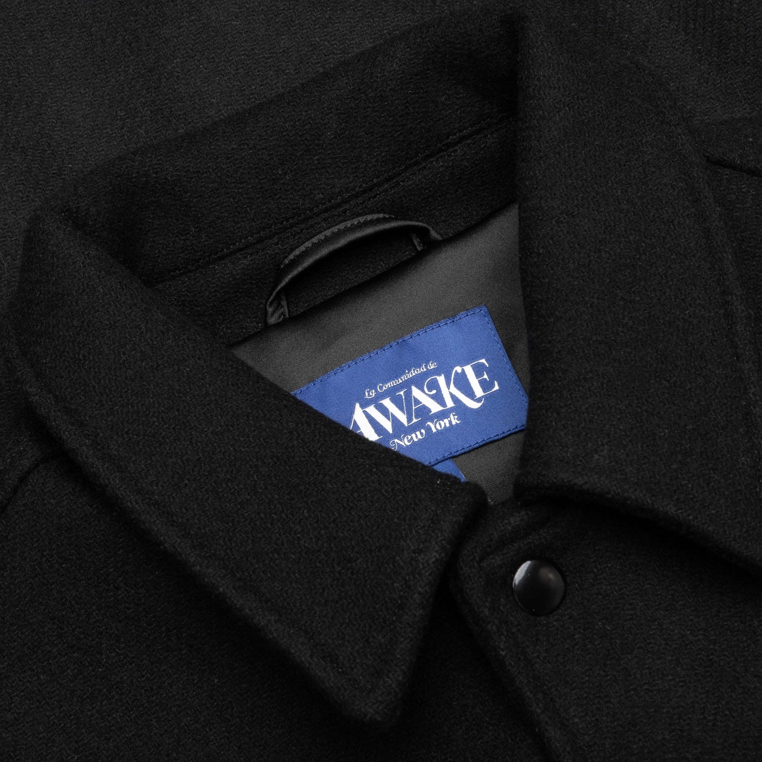 CROWN VARSITY JACKET - BLACK - 4