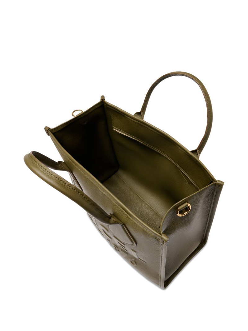 Jour zipped leather tote bag 4