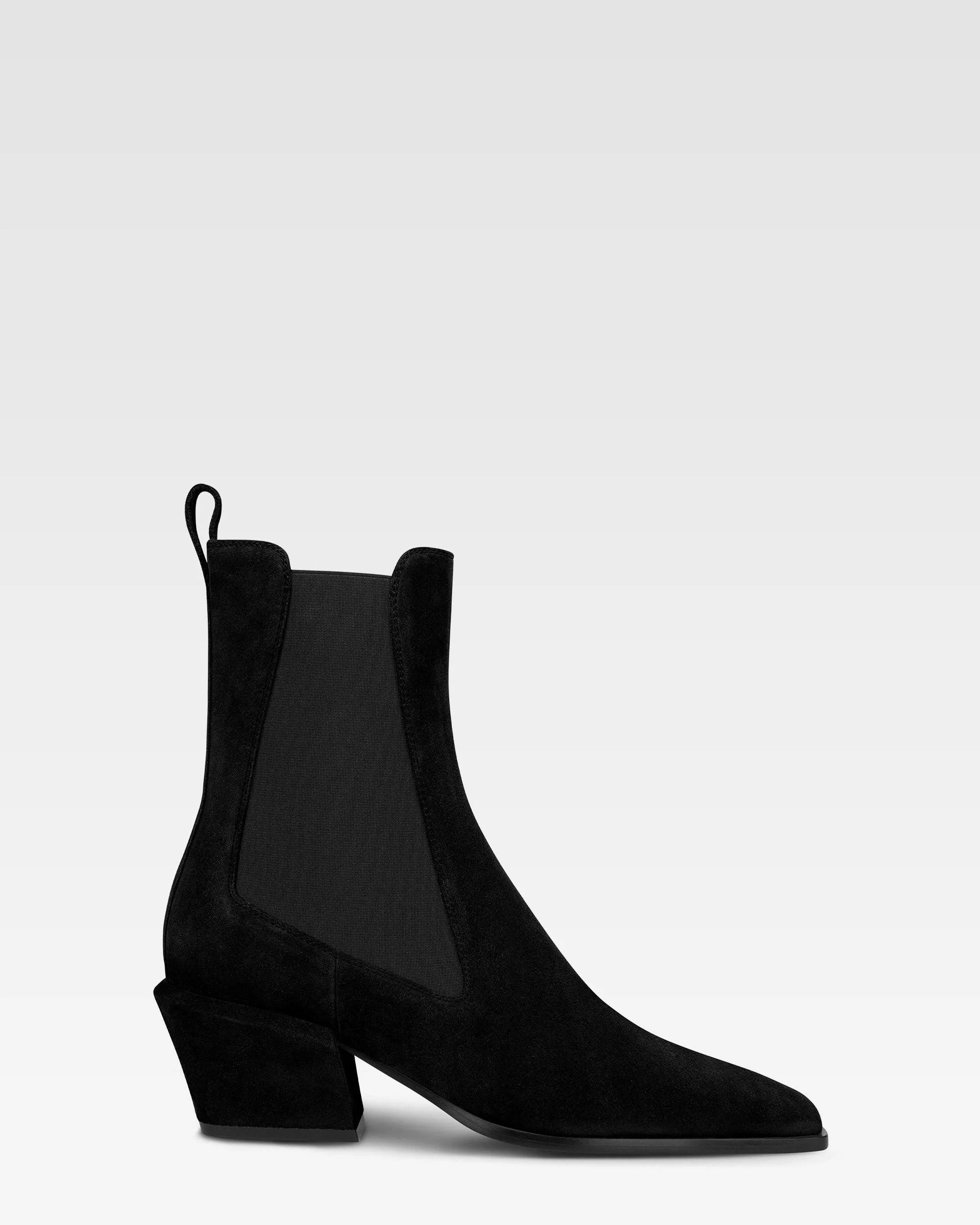 Suede ankle boot - 1