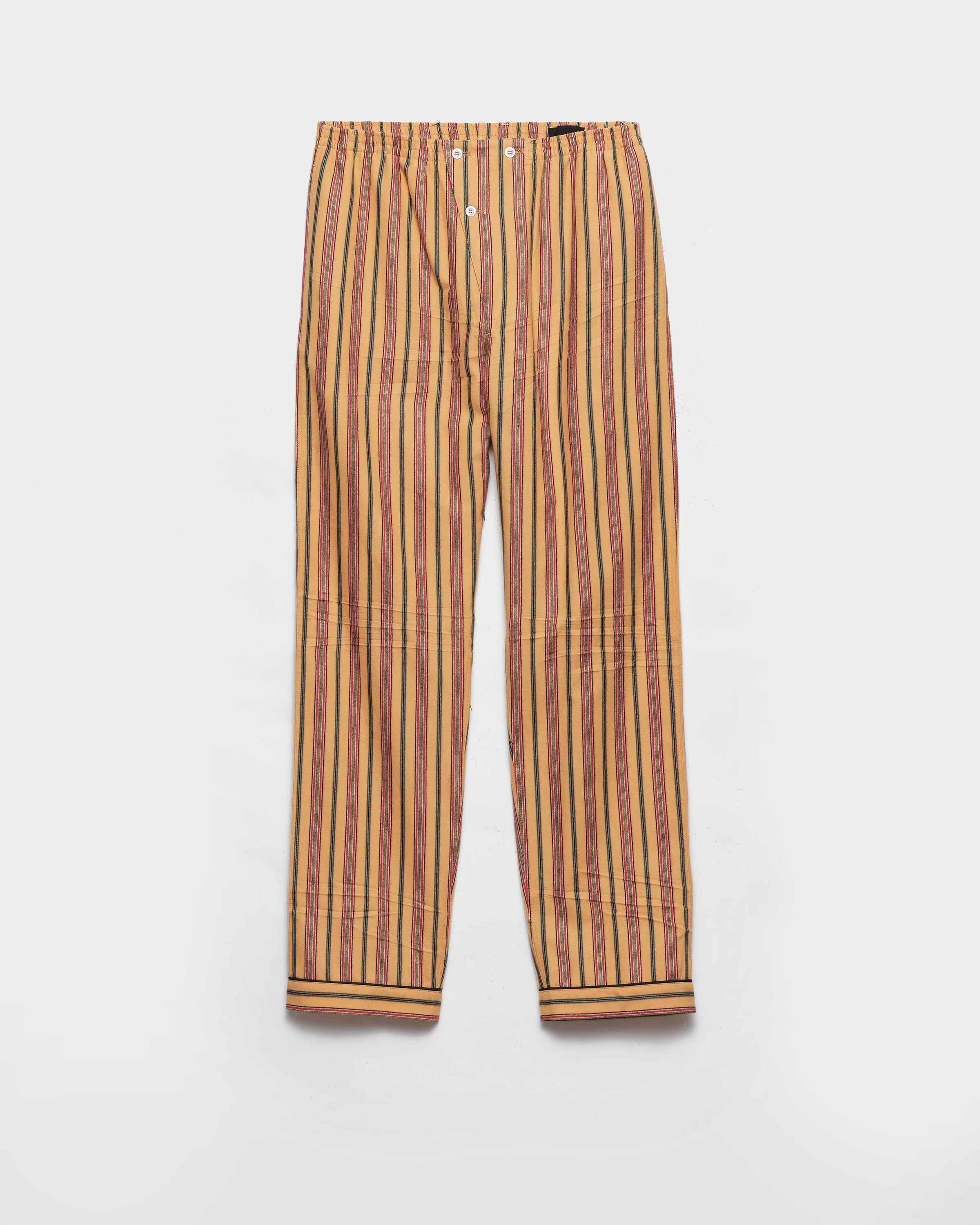 Striped cotton pants - 1