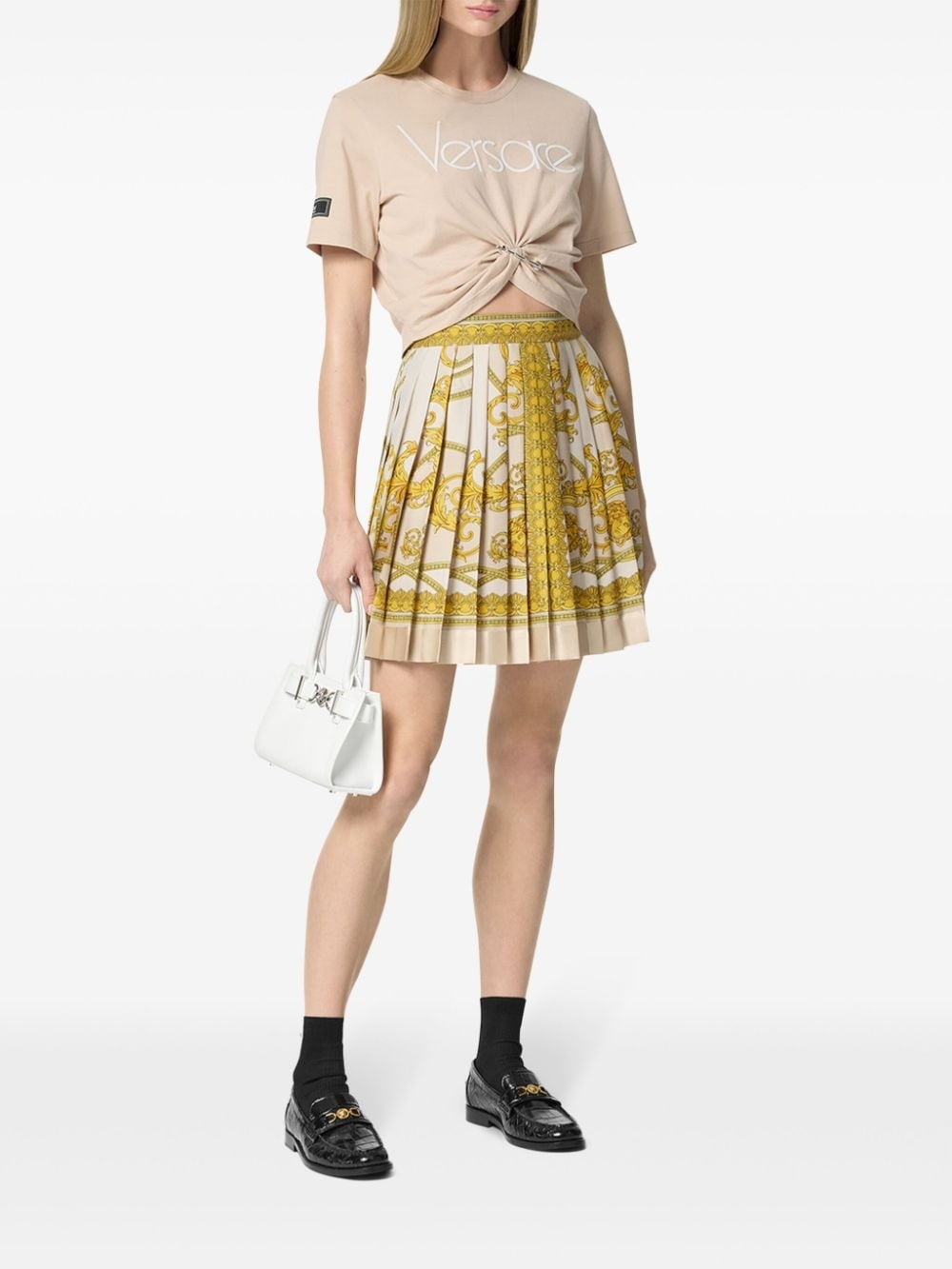 La Coupe des Dieux pleated miniskirt - 2