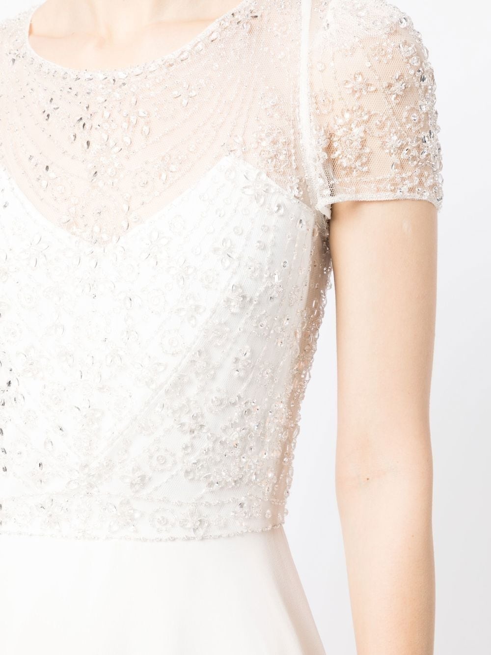 Albertine crystal-embellished gown - 5