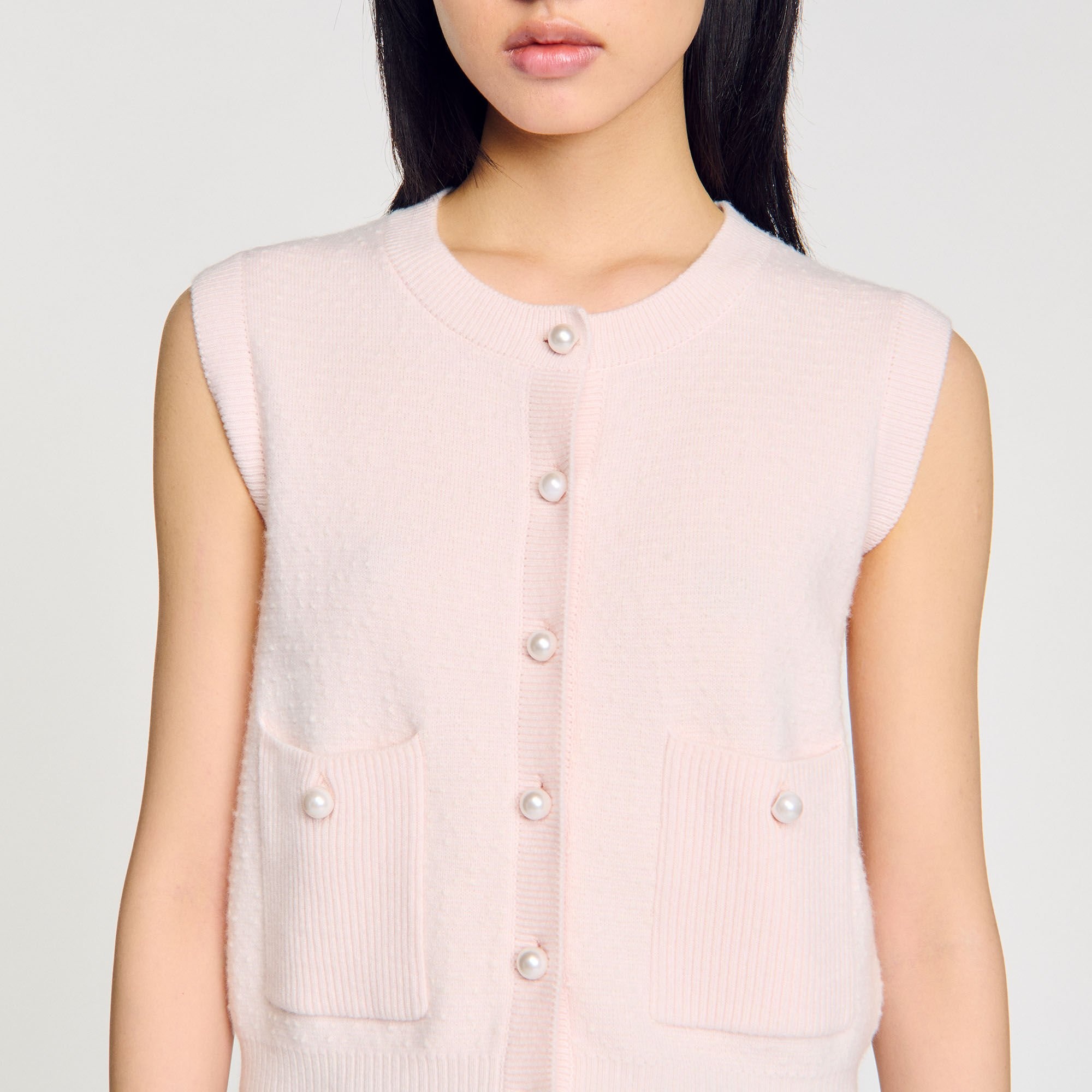 TEXTURED TWEED CARDIGAN - 3