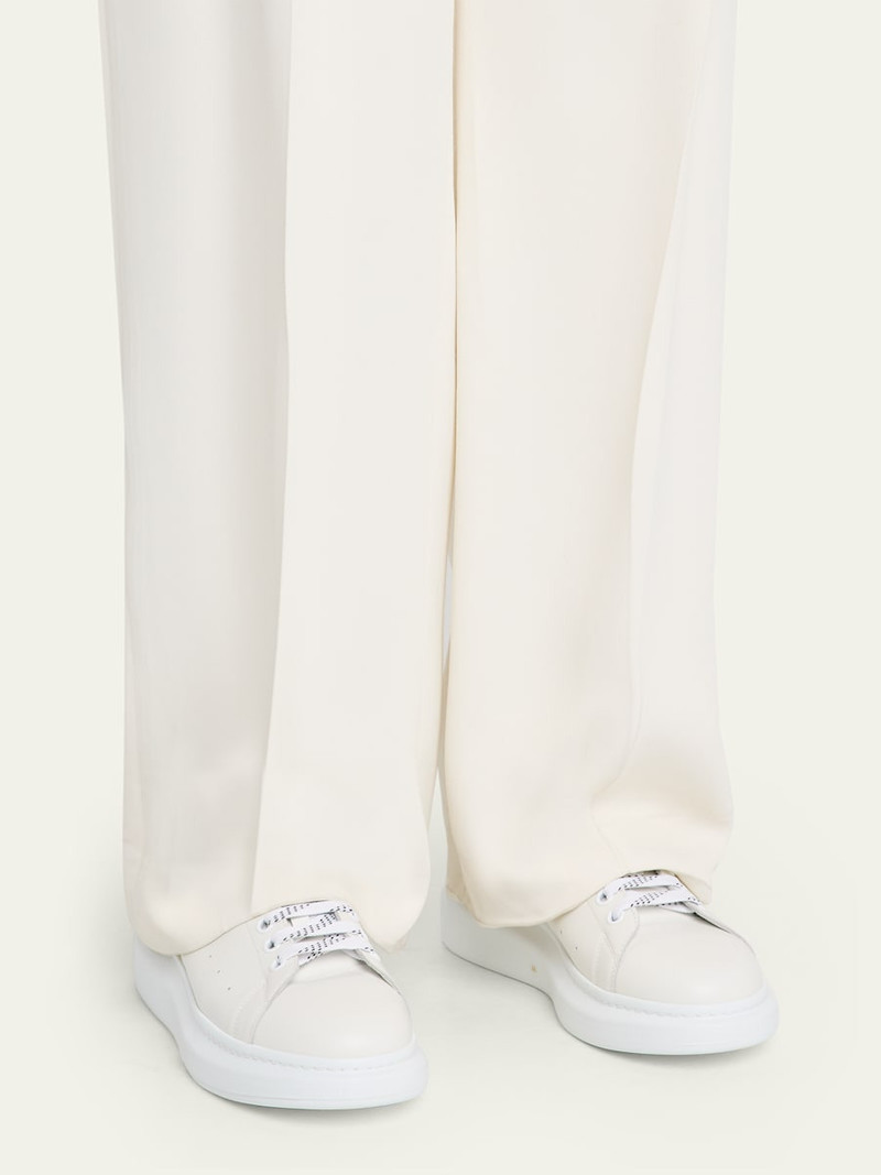 Alexander McQueen Men's Leather Oversized Sneakers outlook