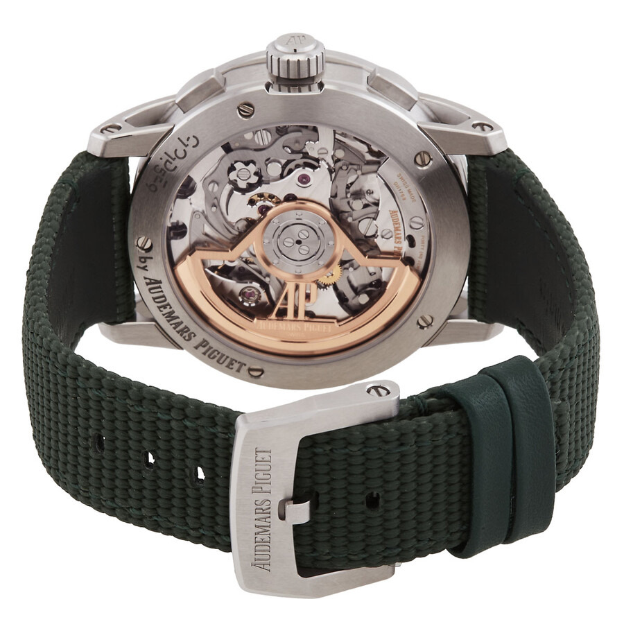 Audemars Piguet Code 11.59 Chronograph Automatic Green Dial Men's Watch 26393ST.OO.A056KB.01 - 4