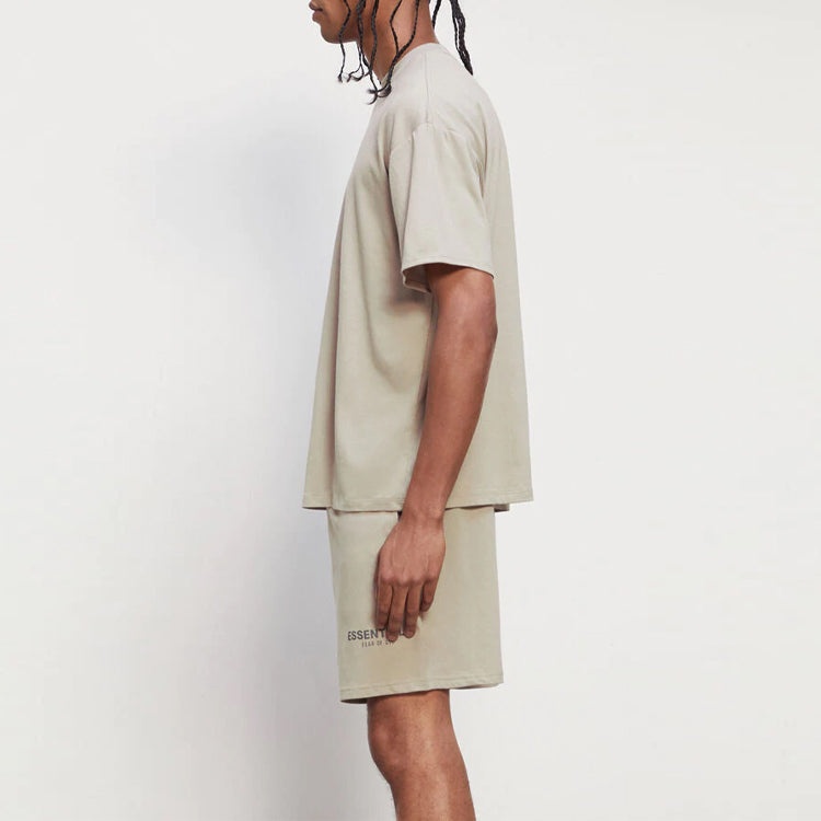 Fear of God Essentials FW20 Logo Tee 'Moss' FOG-FW20-291 - 5