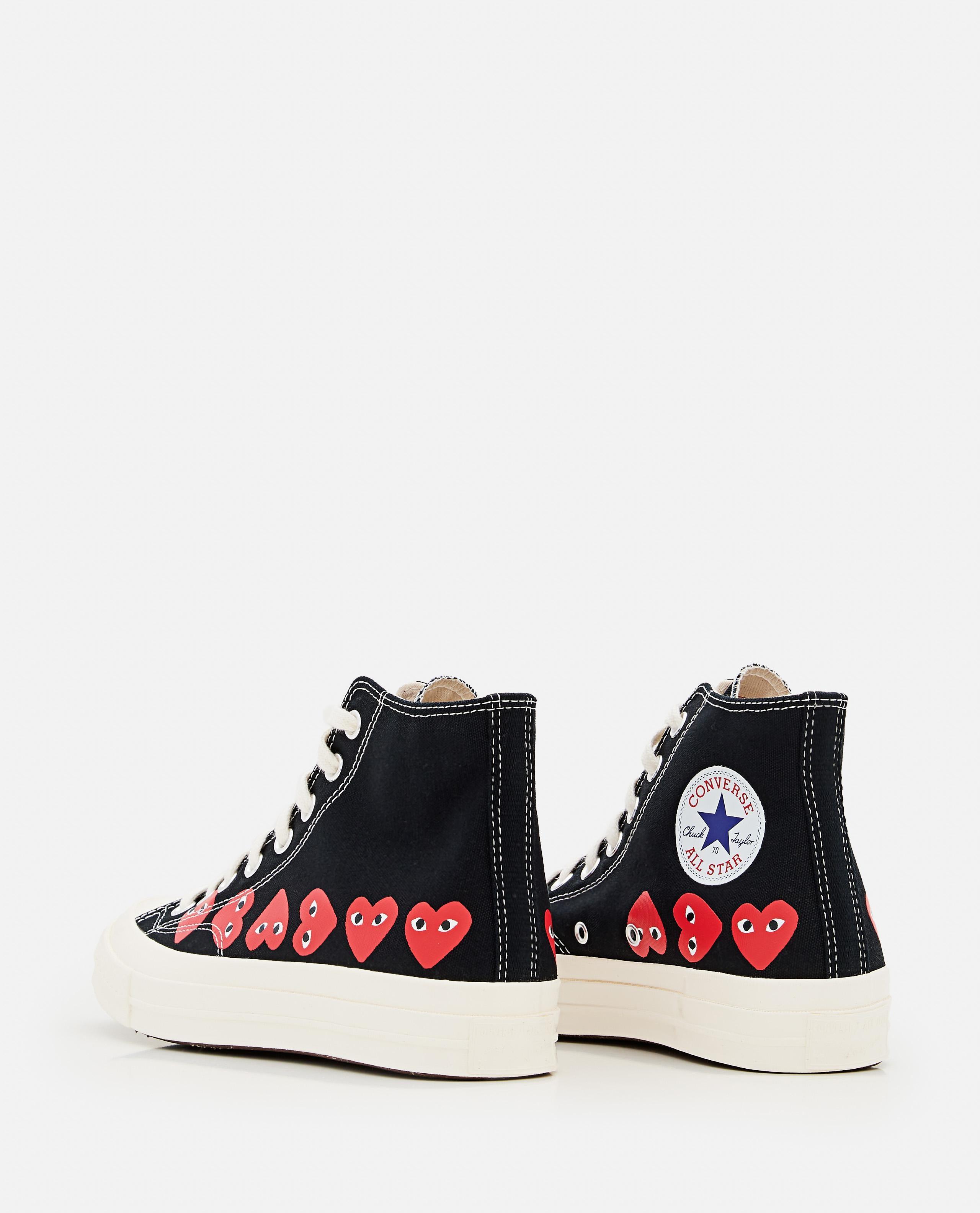 COMME DES GARÇONS X CONVERSE HIGH-TOP SNEAKERS - 3