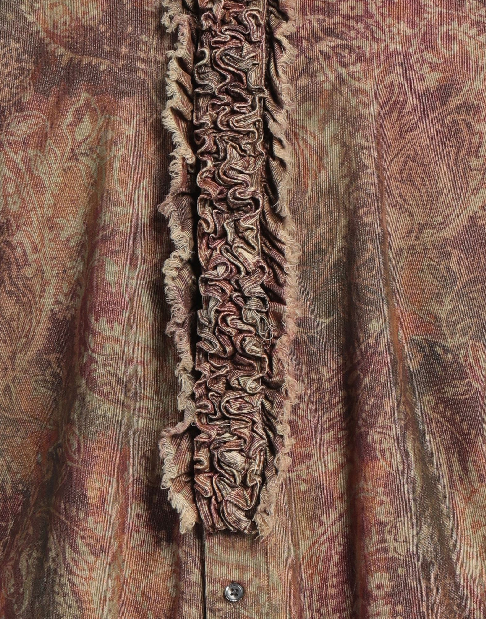 Brown Women's Patterned Shirts & Blouses - 4