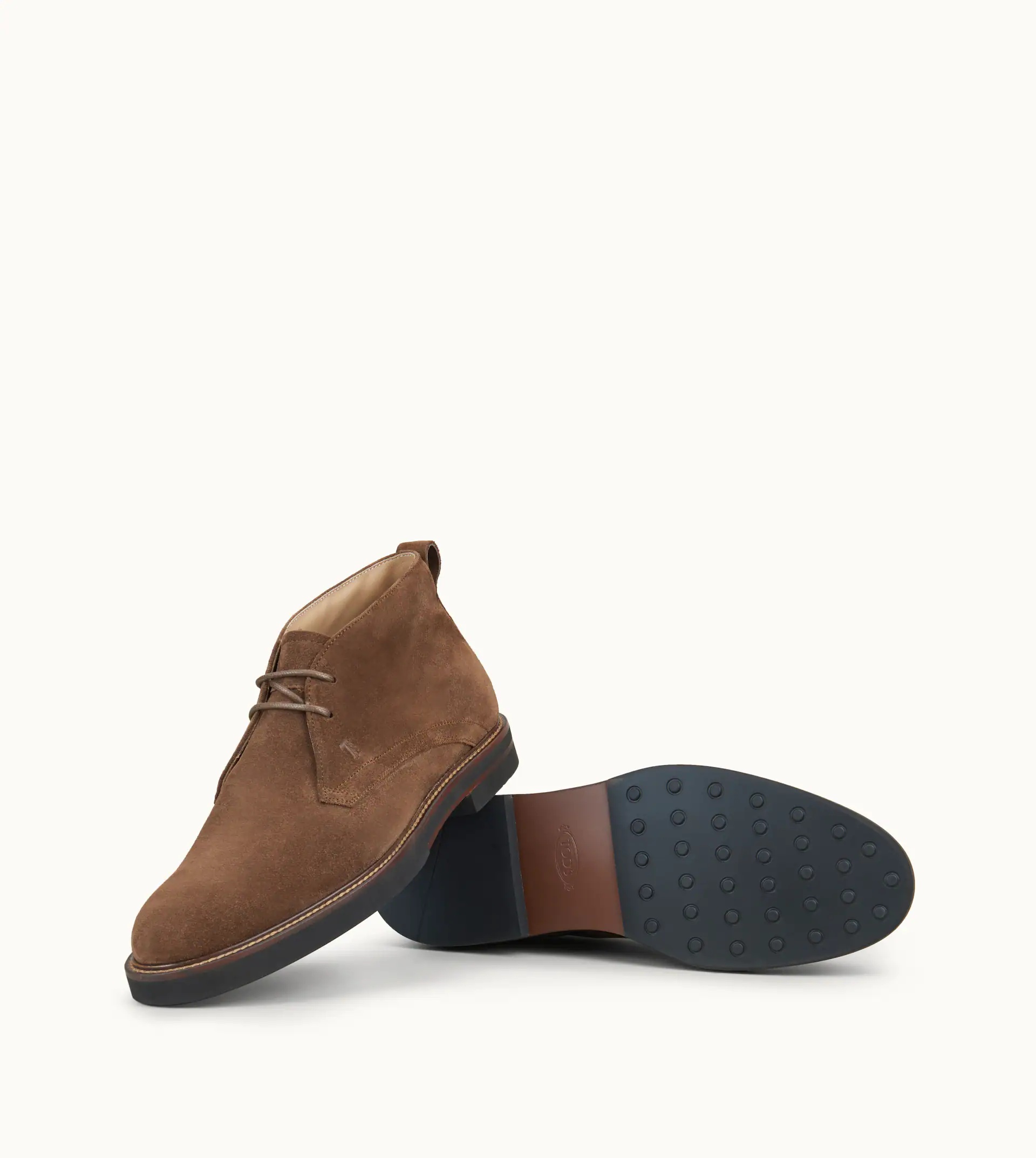DESERT BOOTS IN SUEDE - BROWN - 5
