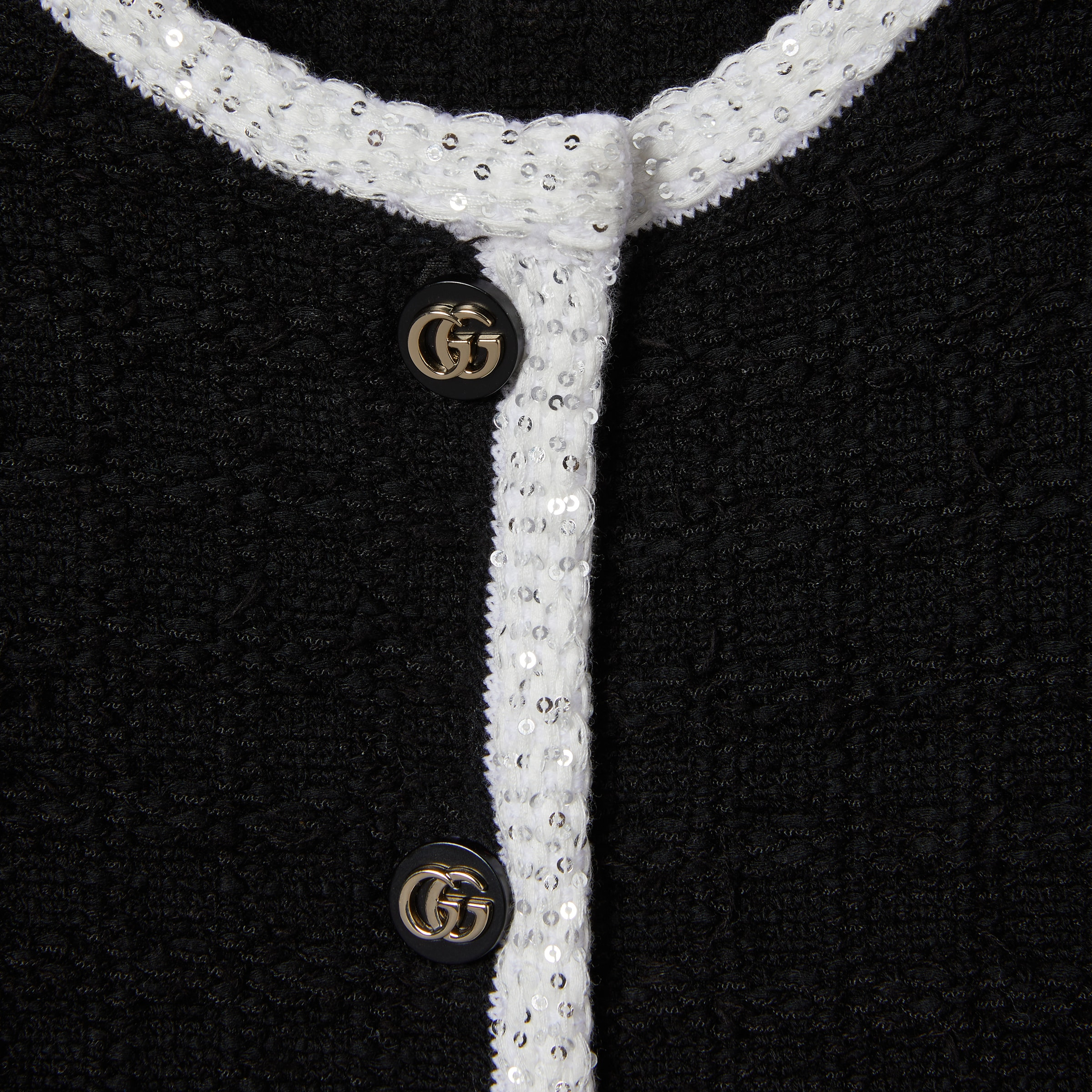 Tweed wool dress with embroidery - 6