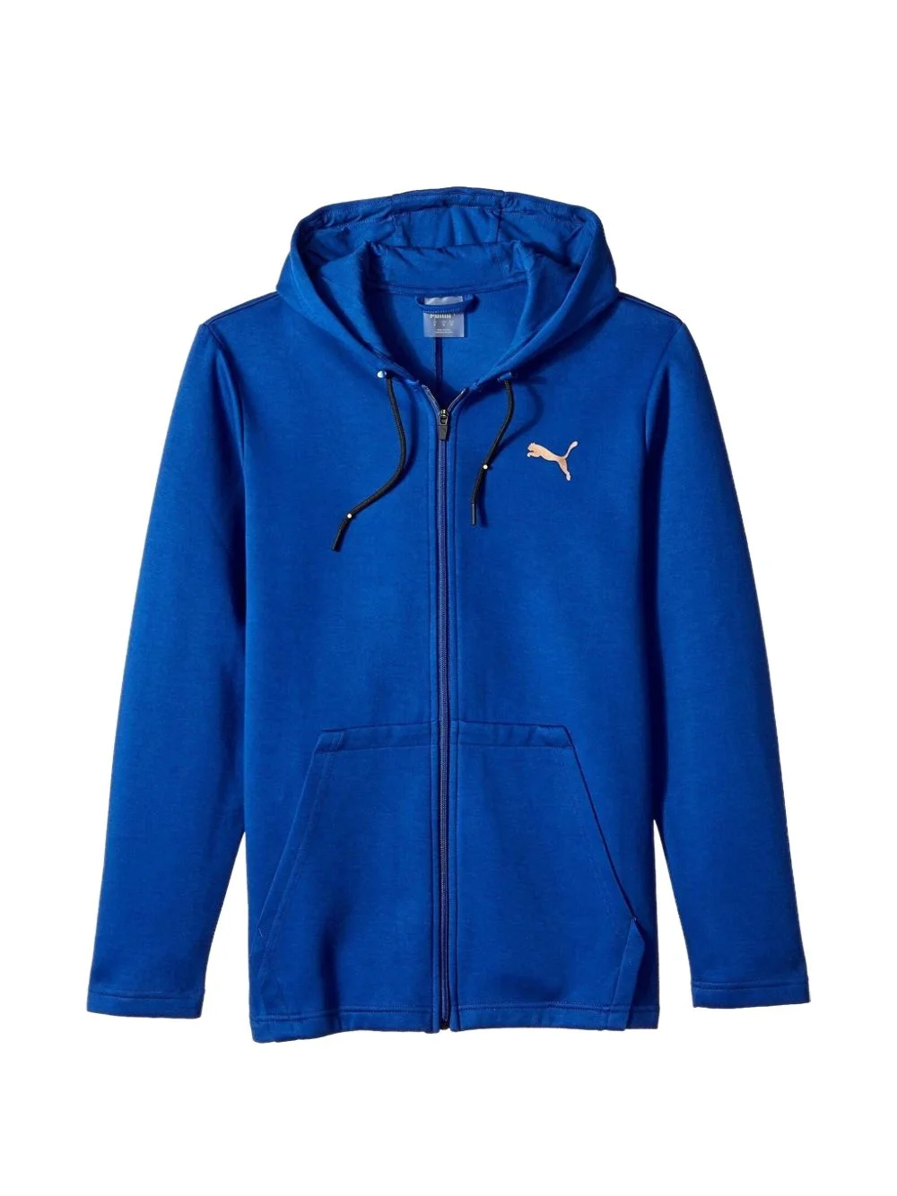 hooded zip-up track jacket - 1