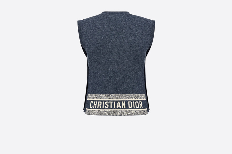 Dior Reversible Sleeveless Sweater outlook