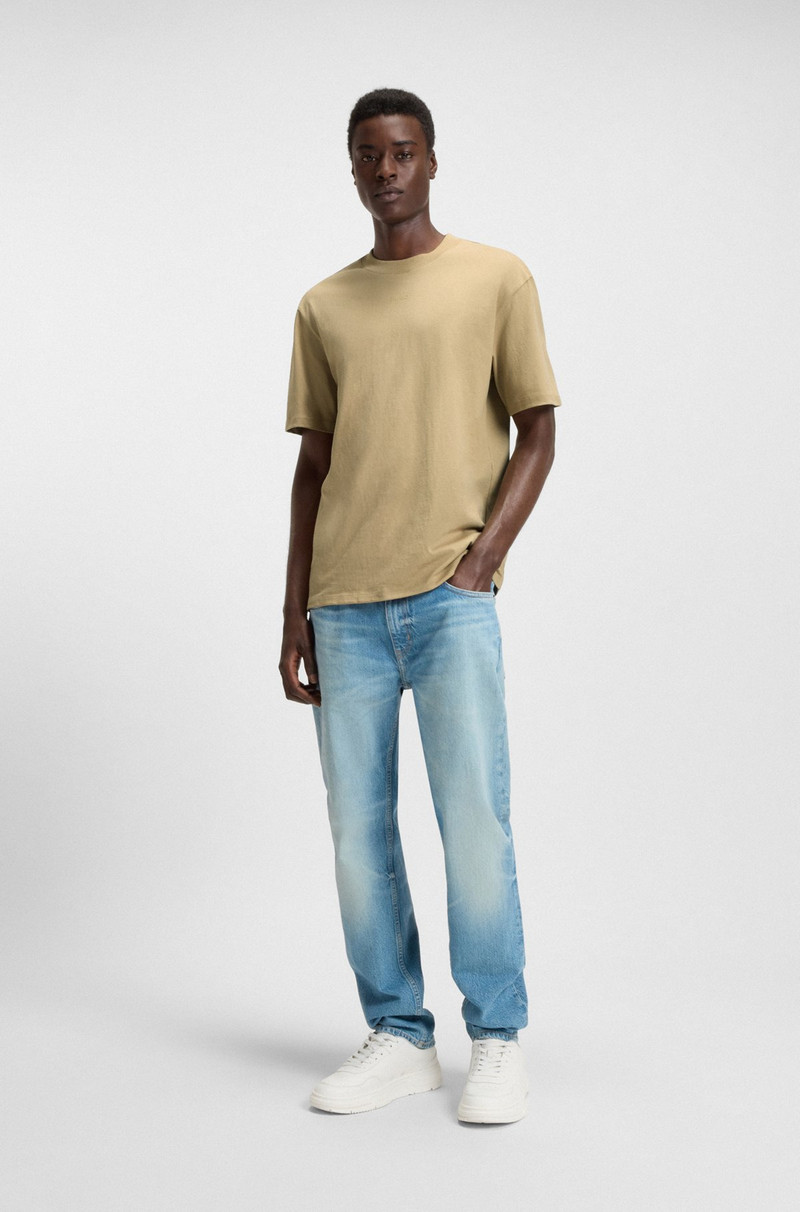 HUGO RELAXED-FIT T-SHIRT IN COTTON WITH LOGO PRINT outlook