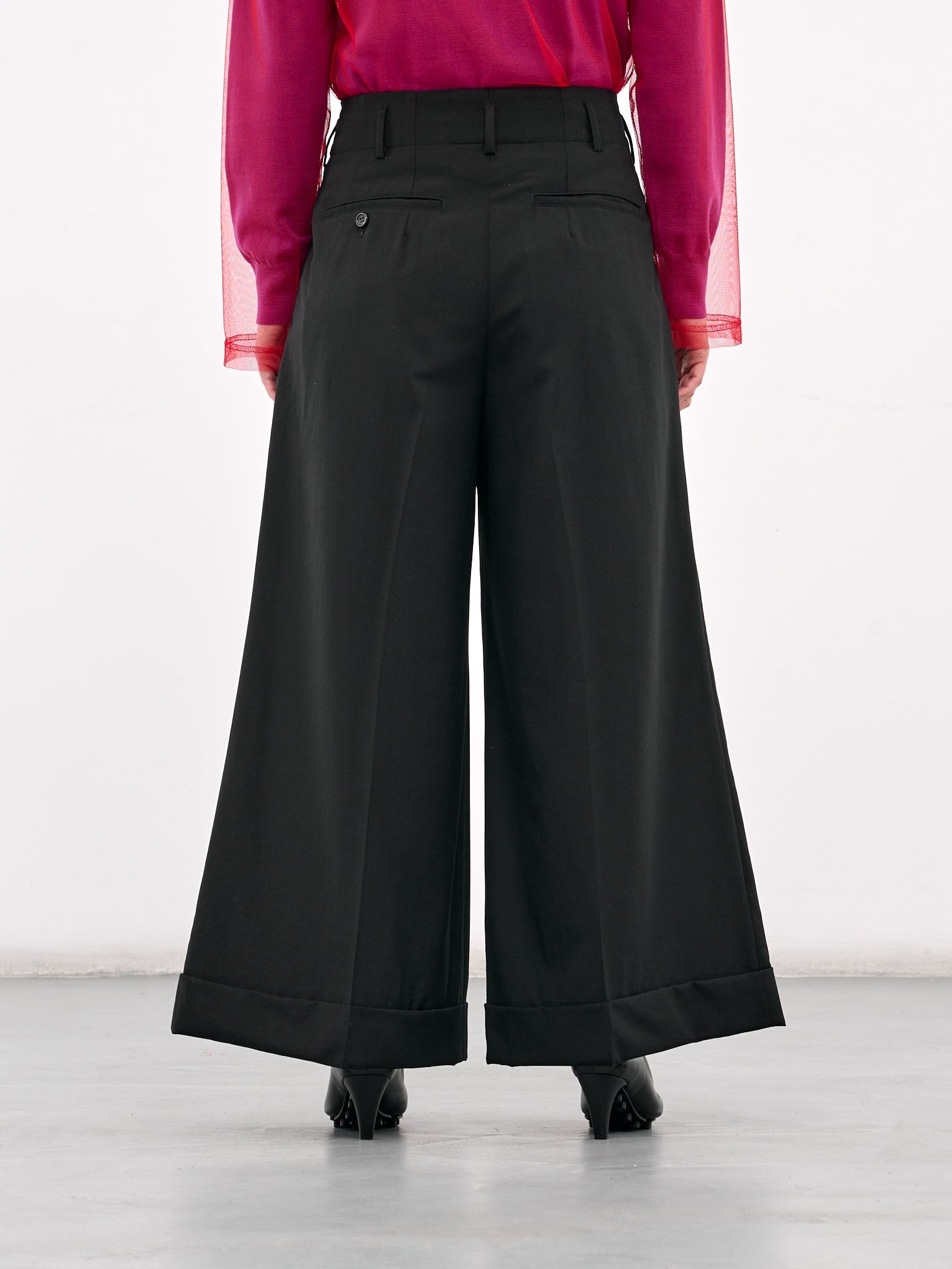 Ultra Wide Leg Trousers - 3