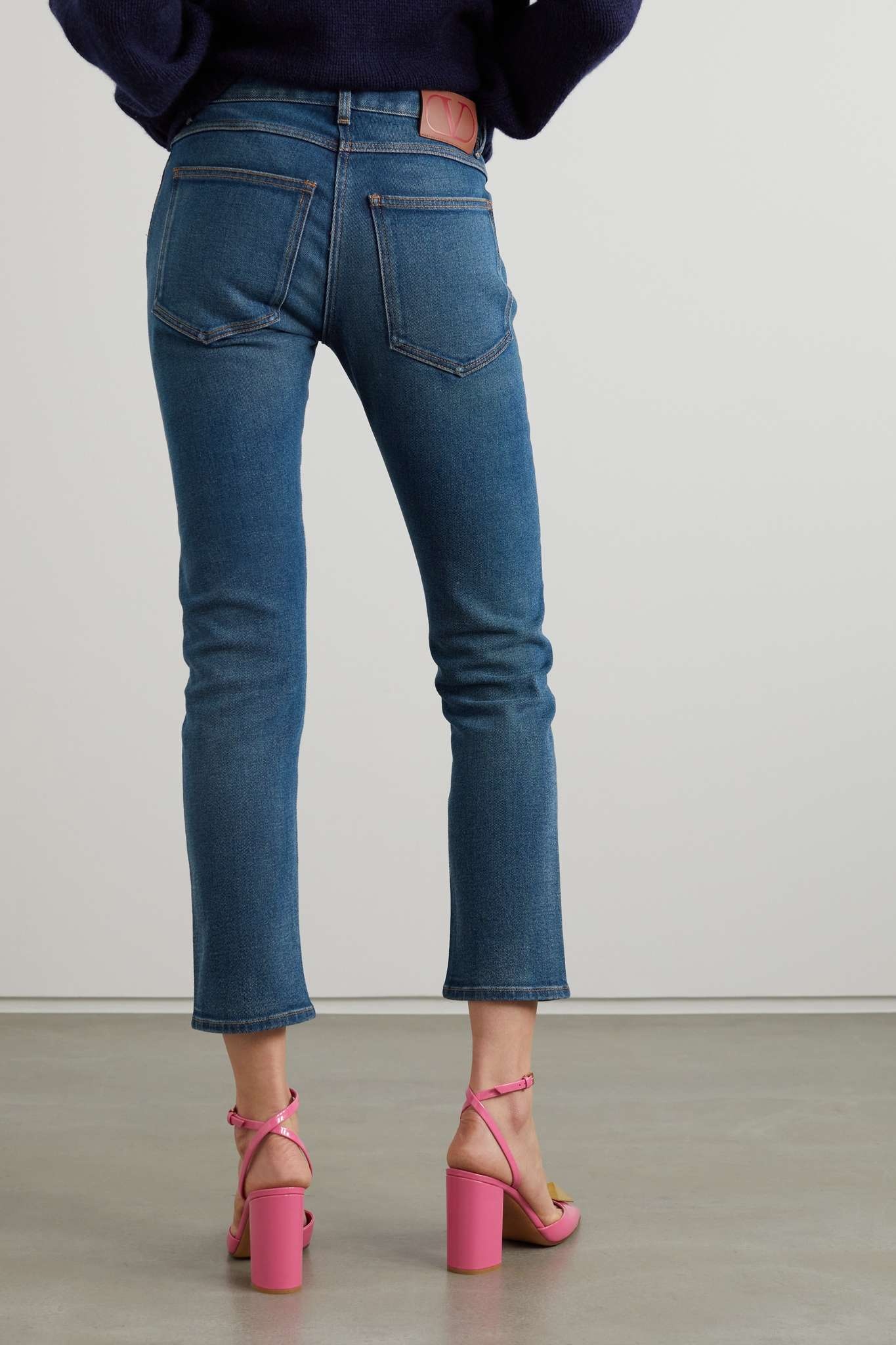 Mid-rise skinny jeans - 4