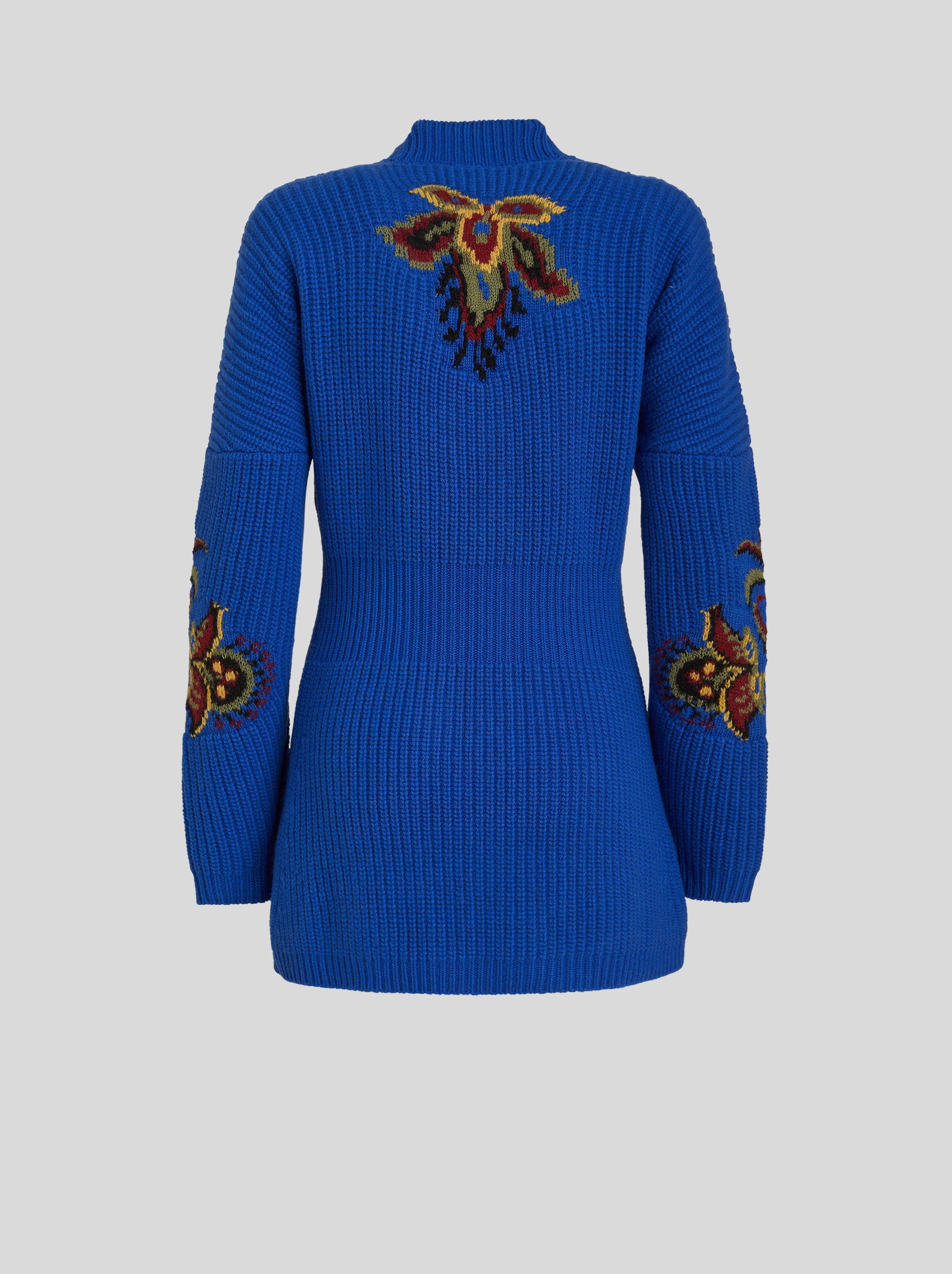 JERSEY JACQUARD COAT - 5